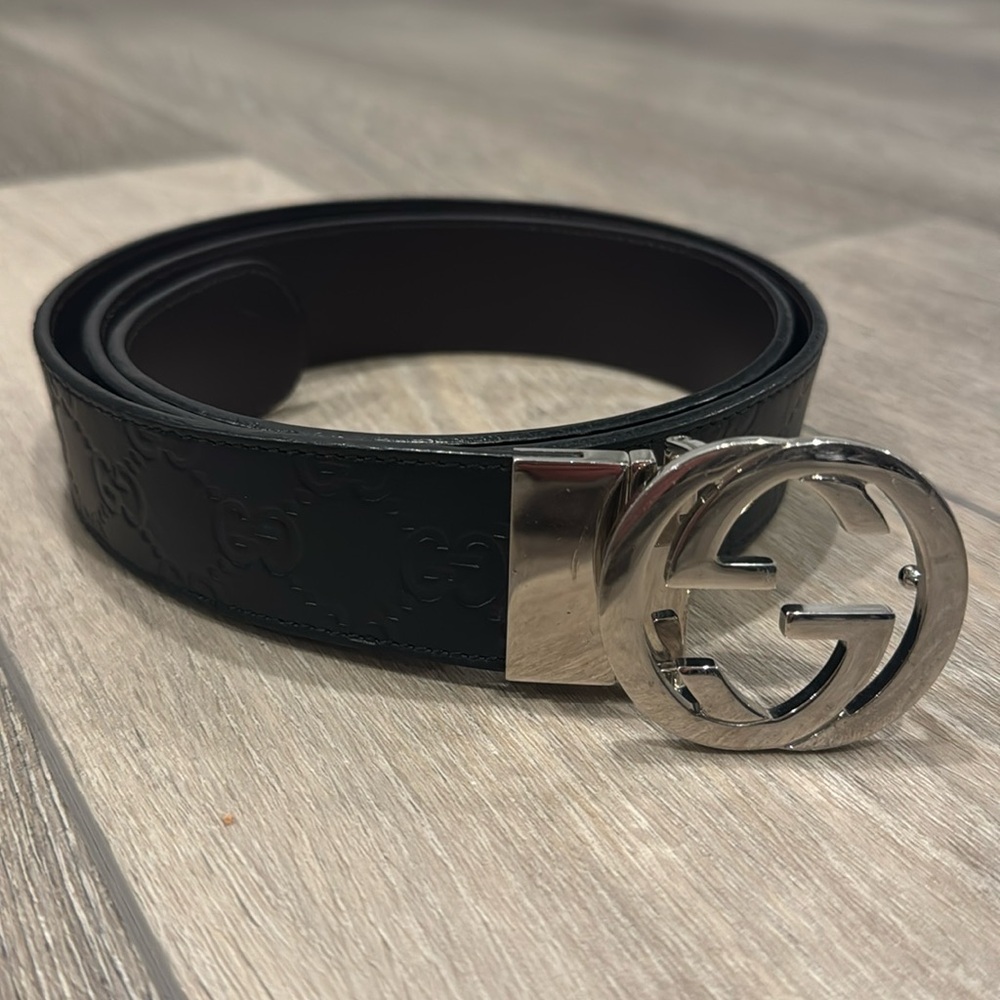 Reversible Gucci Belt